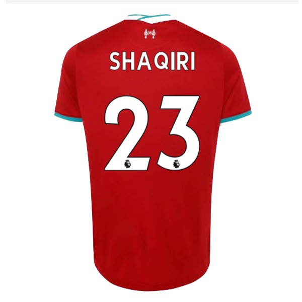 Camiseta Liverpool NO.23 Shaqiri 1ª Kit 2020 2021 Rojo